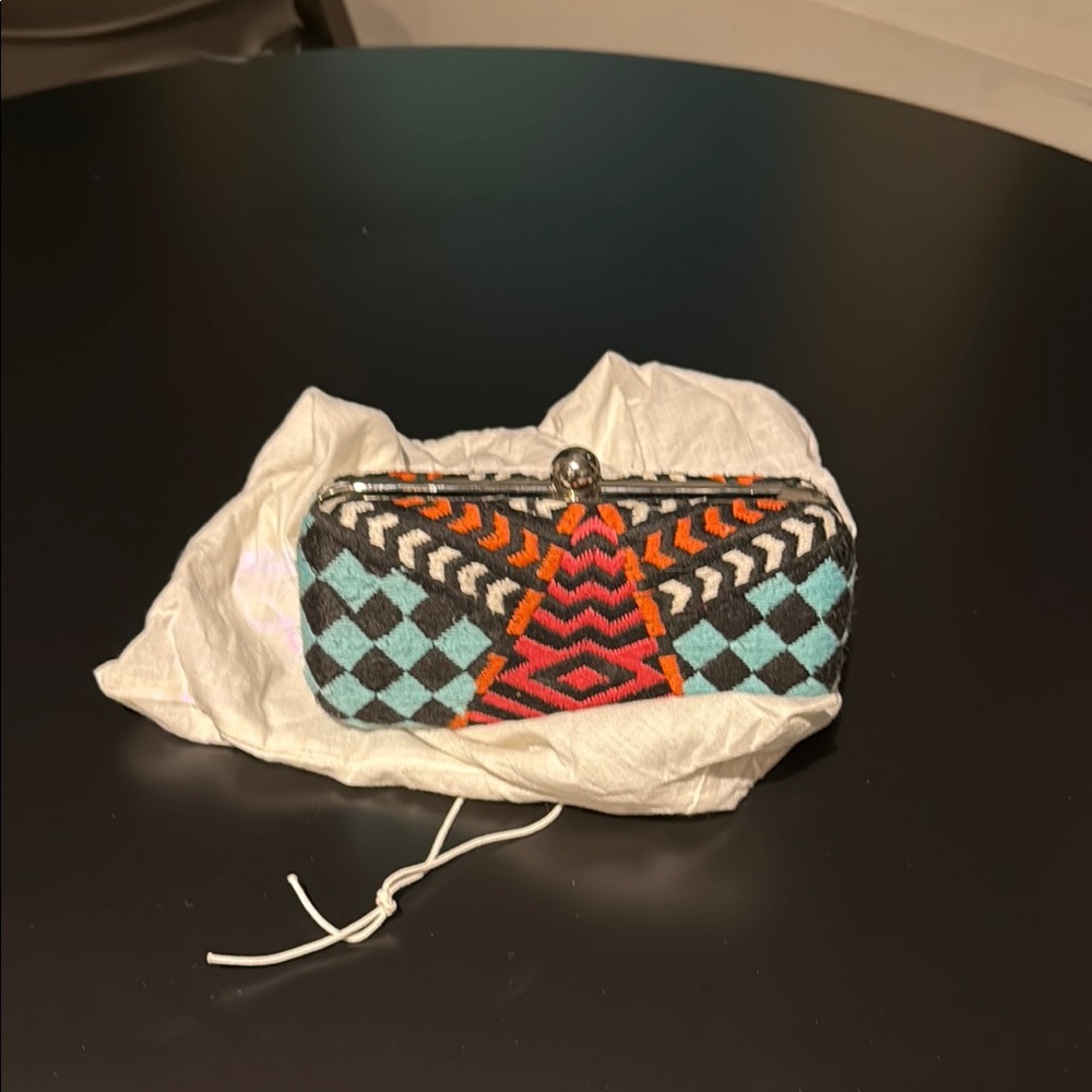 Colorful Geometric Women's Clutch Zara